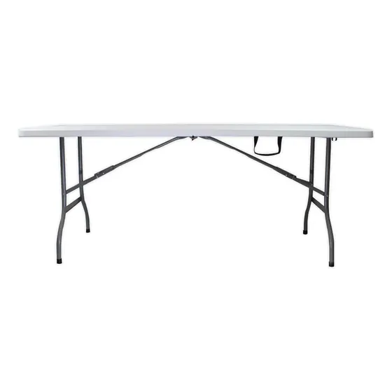 Mesa Dobrável Resistente Robust 1,80m Ntk Fácil De Armazenar