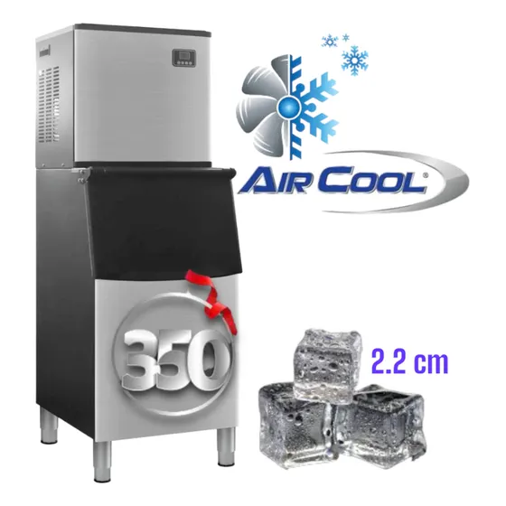 Máquina De Hielo 350 Kg Enfriamiento Aire Nueva Giovaccino
