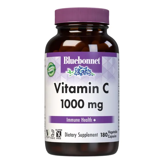 Suplemento Bluebonnet Nutrition De Vitamina C 1000 Mg 180 Cá