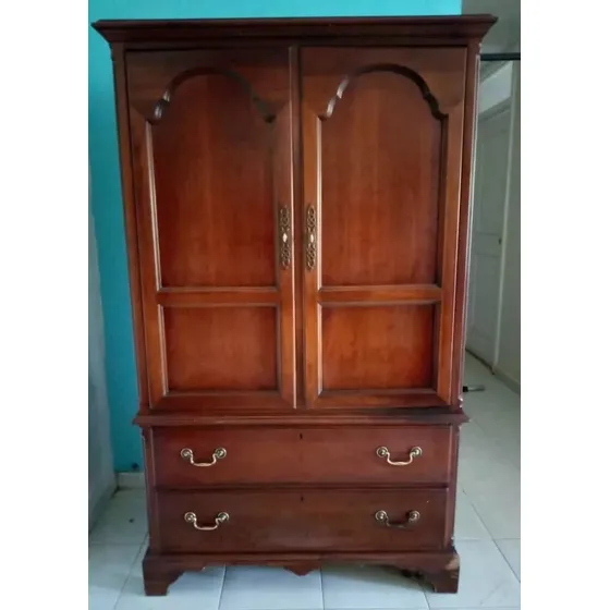 Mueble Centro De Entretenimiento Tv-dvd. Drexel Heritage