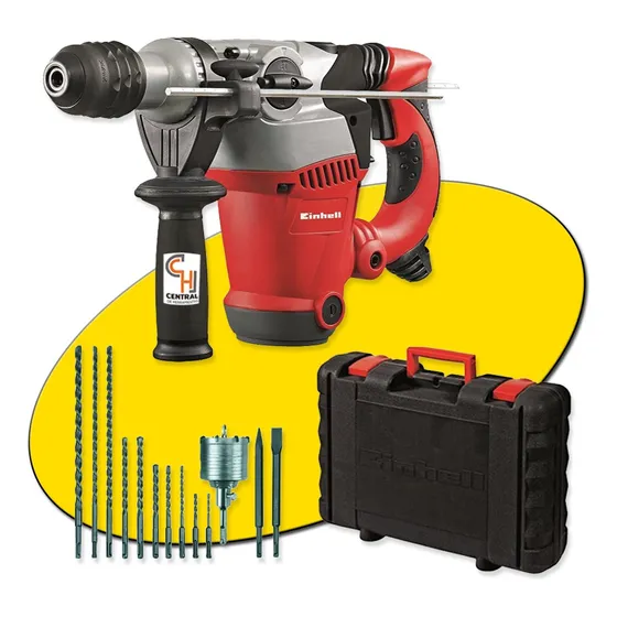 Rotomartillo Einhelll  3,5j Sds-plus Kit Taladro Percutor 