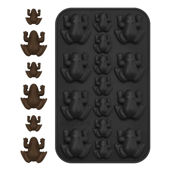 Molde De Silicona Domensi Para Chocolate Con Forma De Rana P