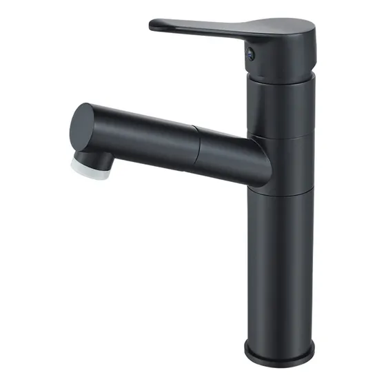 Grifo Para Lavabo Baño Rociador Extraible Modo Dual Frio