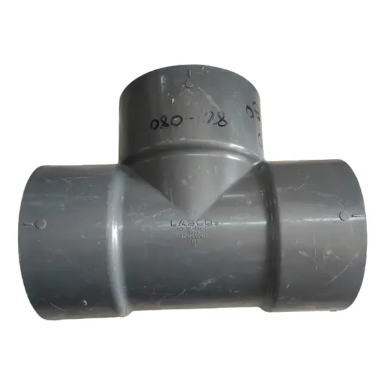 Tee Pvc Hidraulico Cedula 80 Cementar 8 Pulgadas