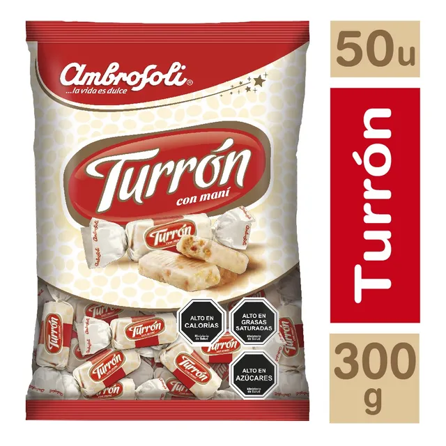 Ambrosoli Caramelo Miniturron 300 Gr