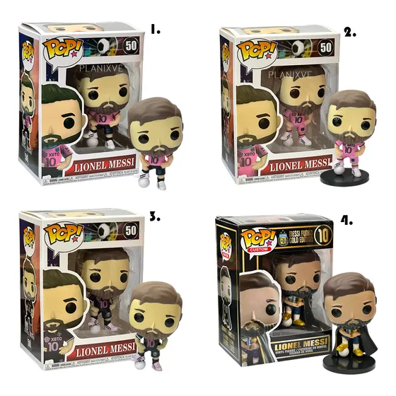 Funko Pop Figura Lionel Messi Inter Miami Cf