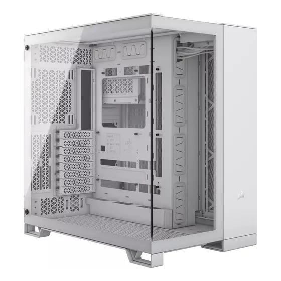 Gabinete Corsair 6500x Tg Mid Tower White Color Blanco