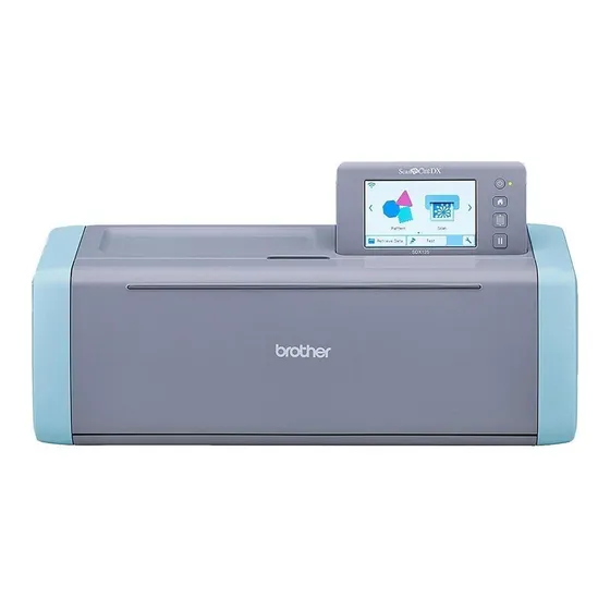 Plotter de corte Brother SDX125 de 3mm gris/azul 127V