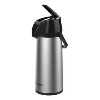 Garrafa Térmica Soprano Exclusiva De Vidro 2.5l Preta E Inox Garrafa Térmica Soprano Exclusiva De Vidro 2.5l Preta E Inox