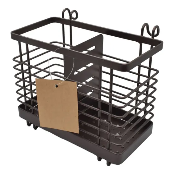 Escurridor De Metal Para Cubiertos Cubiertero Colgante