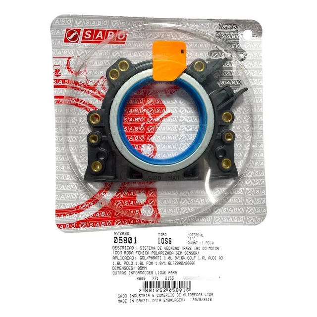 Estopera Cigüeñal Trasera Vw Fox Crossfox Spacefox Polo 1.6