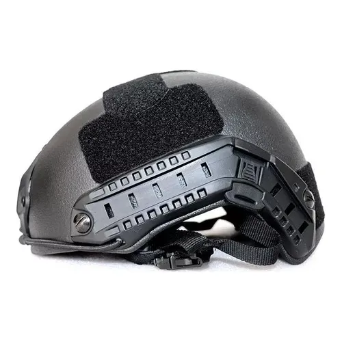 Casco Militar Balístico Kevlar Nivel Iii-a, Negro