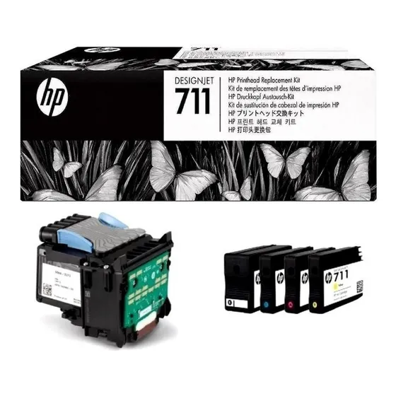 Cabeça De Impressão Original Hp T130 T520 T120 711 C1q10a