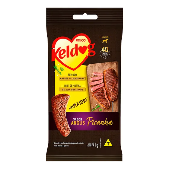 Bifinho Kelco Keldog Max Picanha Angus 91g