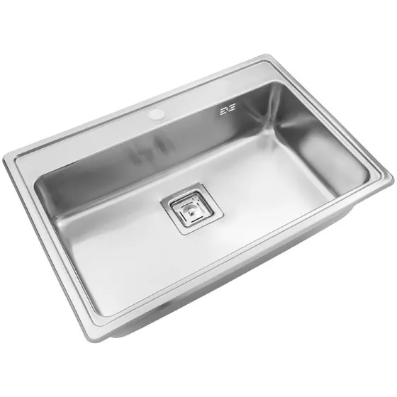 Pileta Bacha Simple De Cocina Johnson Quadra Max Q71a Inox