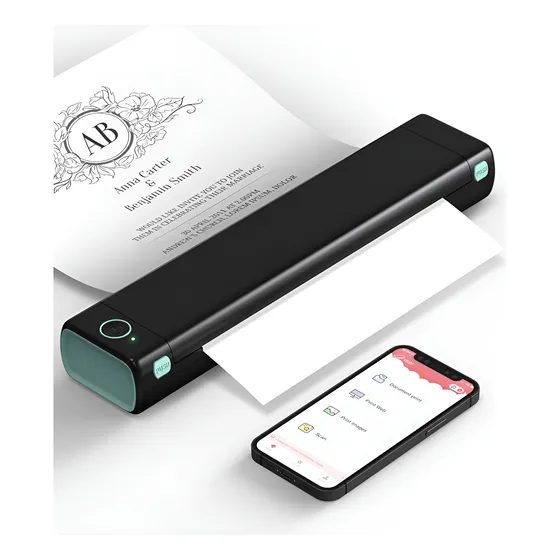 Impresora Termica Portatil A4 Tattoo Phomemo Bluetooth Usb