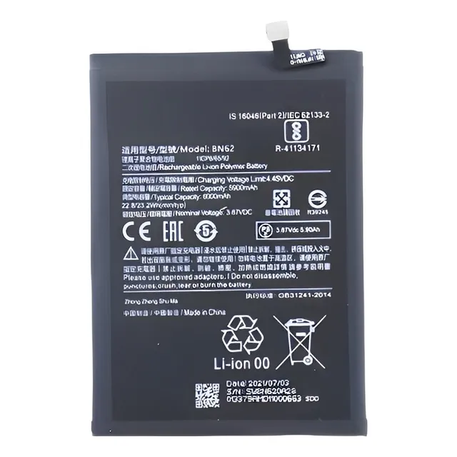 Batería Pila Para Teléfono Xiaomi Poco M3 Bn62 