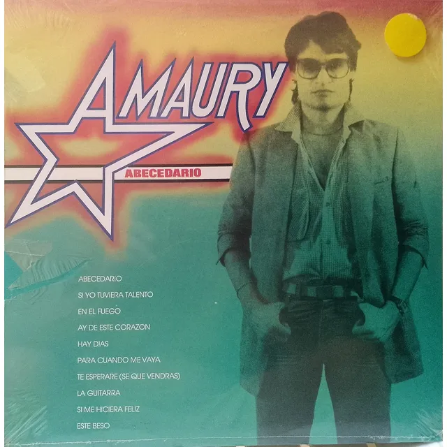 Disco Lp - Amaury Pérez / Abecedario. Album (1985)