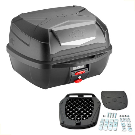 Baul Top Case Trasero 43 Litros C/ Base Para Benelli Trk 251 Baul Top Case Trasero 43 Litros C/ Base Para Benelli Trk 251