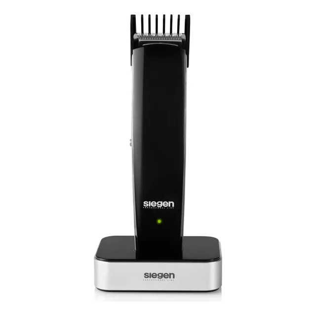 Cortadora De Cabello Y Barba Sg 8550 Siegen Cuchillas Inox Color Negro