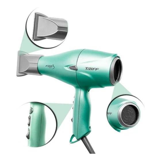 Secador Profesional Taiff Fox  Soft Green Última Moda