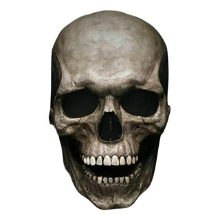 . Máscara De Calavera De Cabeza Completa Con Mandíbula . Máscara De Calavera De Cabeza Completa Con Mandíbula