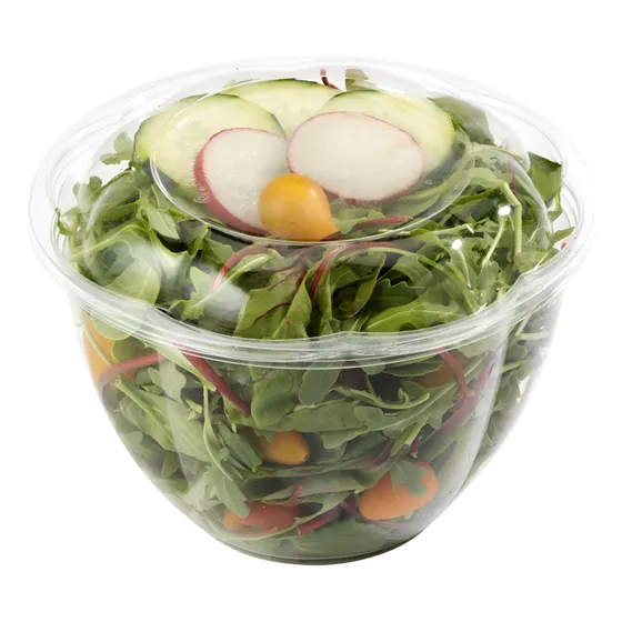 Ensaladera Biodegradable 48 Oz Con Tapa World Centric - 20pz