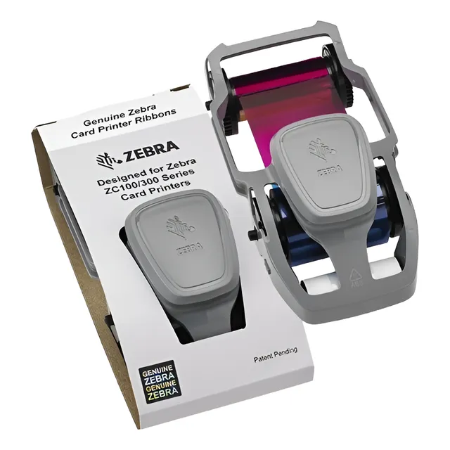 Cinta De Impresión Zebra Color Ycmko, Para Zc100/zc300