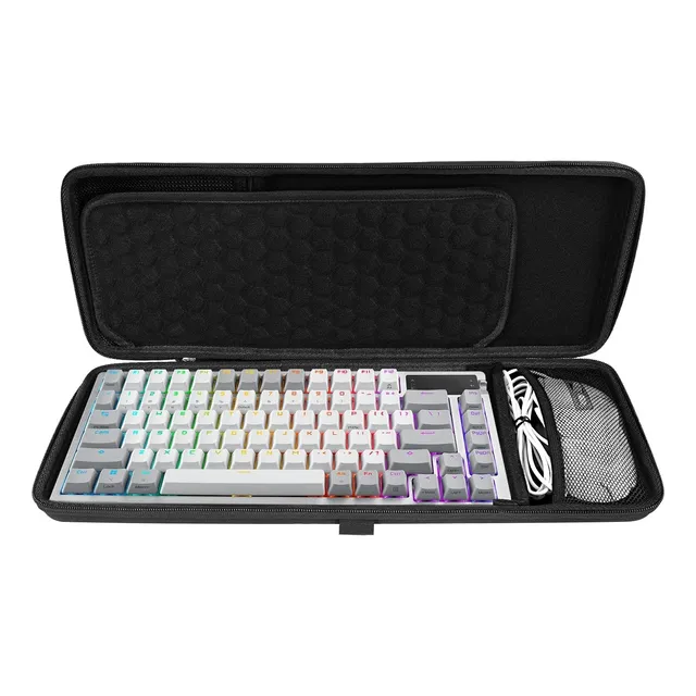 Estuche Rígido Para Teclado Y Mouse Compacto 84 Teclas