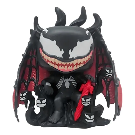 Funko Pop! Deluxe Venom On Throne (glow In The Dark) Se 965 