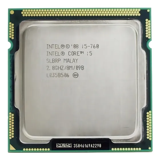 Processador Intel I5-760 Quad-core 2.80ghz 8mb Lga-1156 Oem