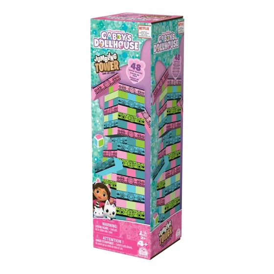 Juego De Mesa Gabby's Dollhouse Torre De Bloques