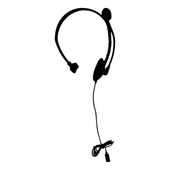 Fone De Ouvido Com Microfone Xbox 360 Preto