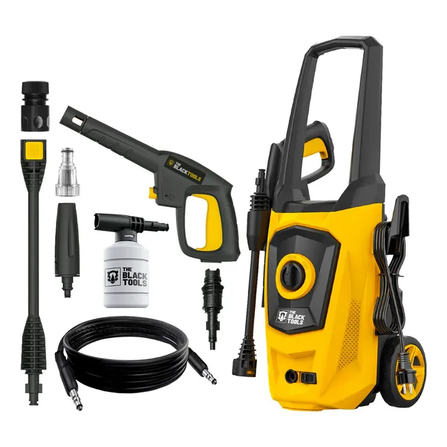 Lavadora De Alta Pressão The Black Tools Tblv175 1750psi Potência De 1500w Amarelo 220v 50 Hz/60 Hz