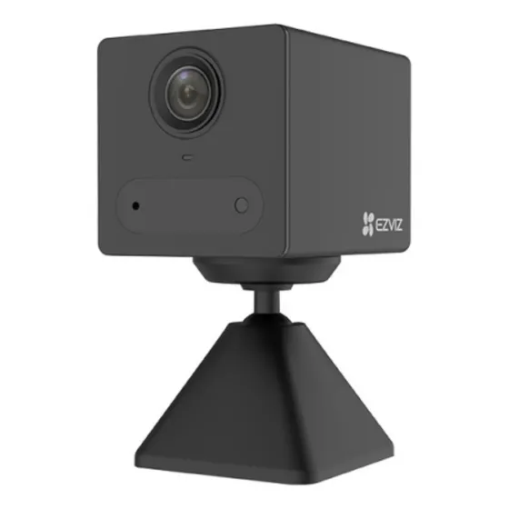 Mini Camara De Seguridad Ezviz Cb2 Wifi Full Hd Bateria. Color Negro