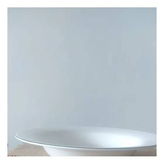 Juego De Platos Hondos De Porcelana Marca Royal Bone China