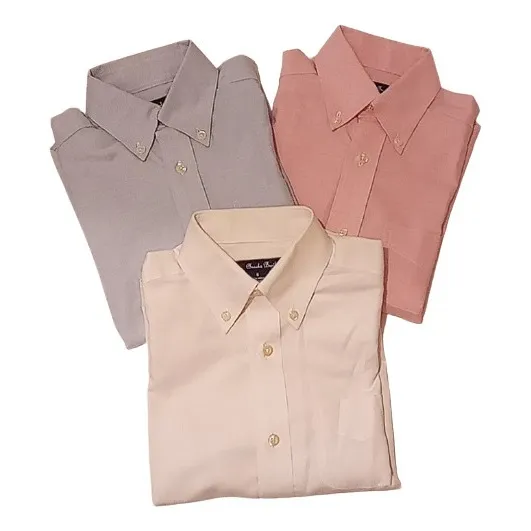 Camisas Importadas De Vestir  Niño Rosada, Azul Talla 6