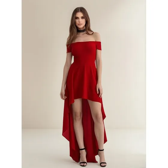 Vestido Cola De Pato, Ref-1008