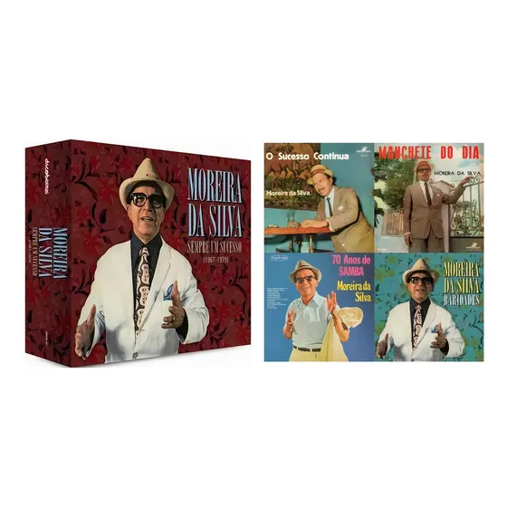 Box 4 Cds Moreira Da Silva - Sempre Um Sucesso (1967 - 1979)
