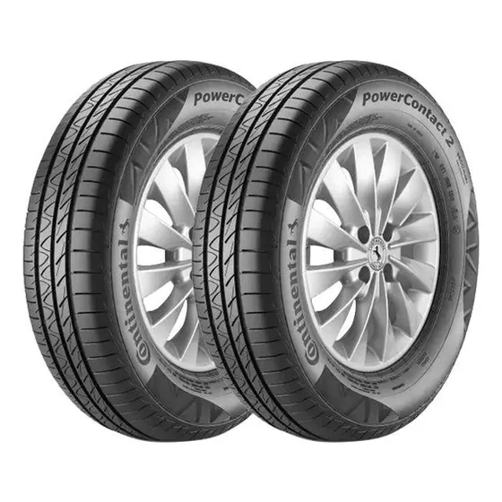 Kit de 2 pneus Continental POWER CONTACT 2 Power Contact 2 P 175/70R13 82 T