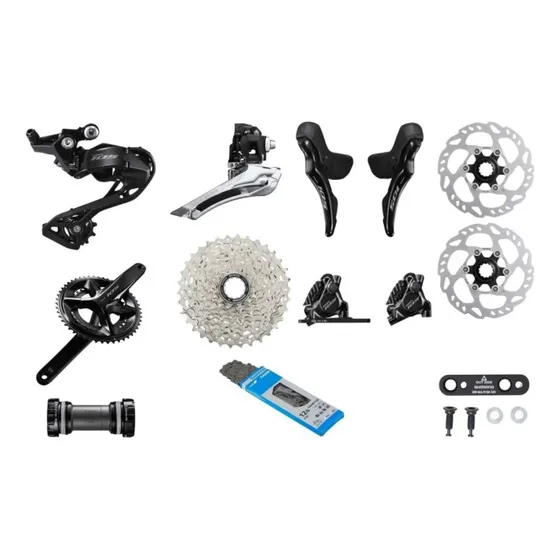 Grupo Shimano 105 R7120 Freno Disco Hidraulico 12 Vel Ruta 