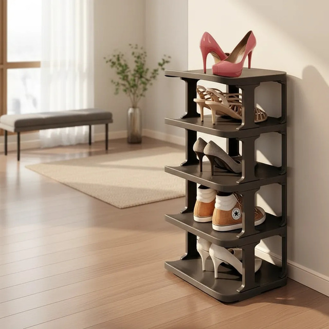 Sapateira Organizadora 5 Prateleiras Para Entrada Elegante