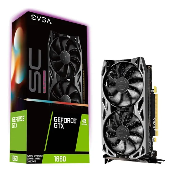 Tarjeta Grafica Evga Gtx1660 Sc Ultra Gaming 6gb Gddr5 Tfve