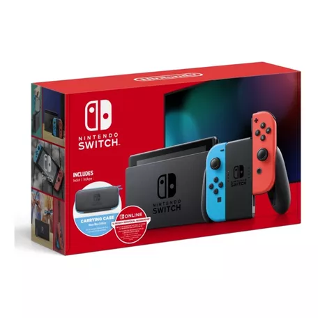 Nuevo Nintendo Switch 2019 Neon Bateria Extendida