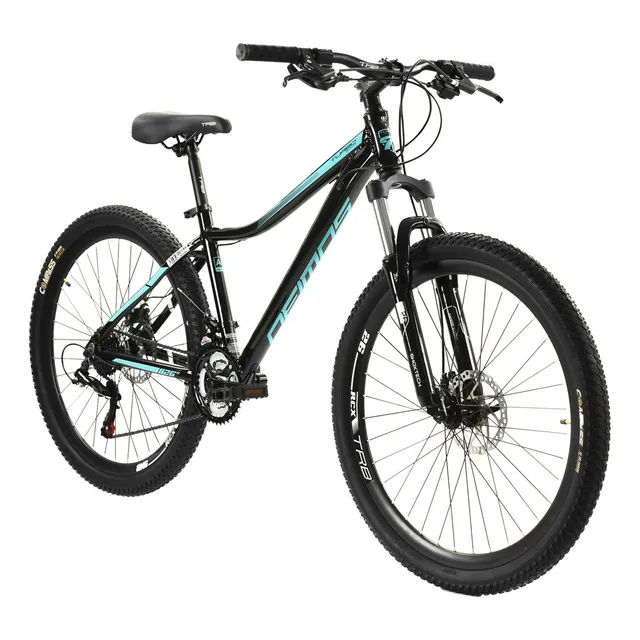 Bicicleta Rodada 26 Montaña Deimos Negro Aqua Turbo Color Turquesa Tamaño del cuadro M