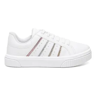 TĂȘnis Feminino Flatform Glitter Colorido ConfortĂĄvel BĂĄsico TĂȘnis Feminino Flatform Glitter Colorido ConfortĂĄvel BĂĄsico