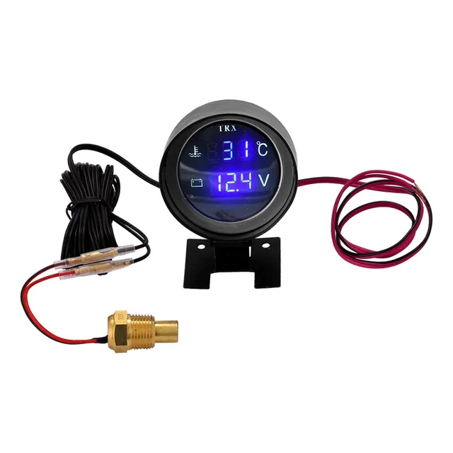 Medidor De Temperatura De Agua, Voltímetro Sensor Para Coche