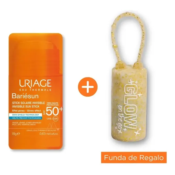 Protector Solar Stick Invis Spf50+ Bariésun 18g + Funda Glow