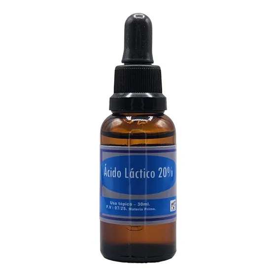 Ácido Láctico 20%, 30 Ml. - mL a $580