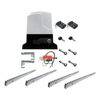 Kit Motor Para Porton Veloti Titan 1.500 Kg + 4 Cremalleras Kit Motor Para Porton Veloti Titan 1.500 Kg + 4 Cremalleras